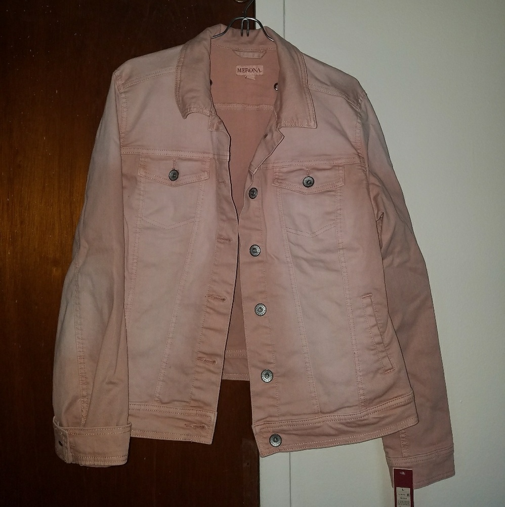 Merona Blush (Light Pink) Denim Jacket